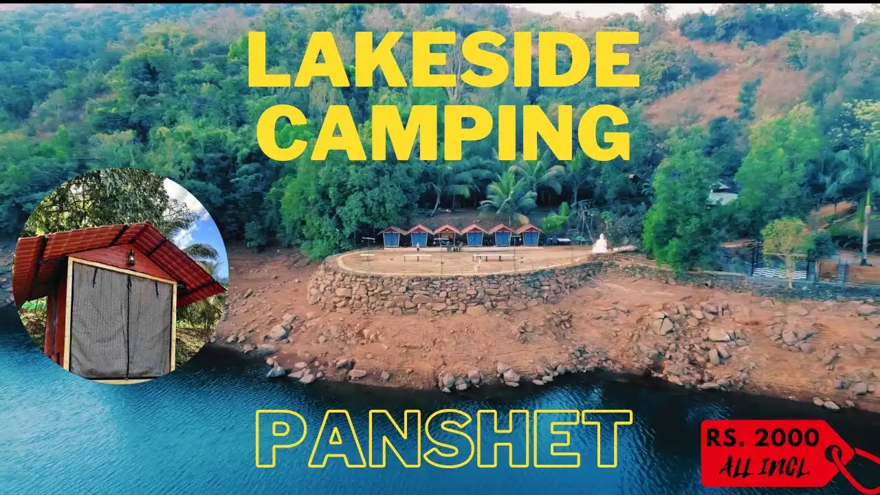 Panshet Backwaters Camping event banner